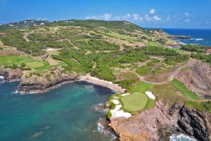 Cabot Saint Lucia (Point Hardy) 16th Bay Aerial